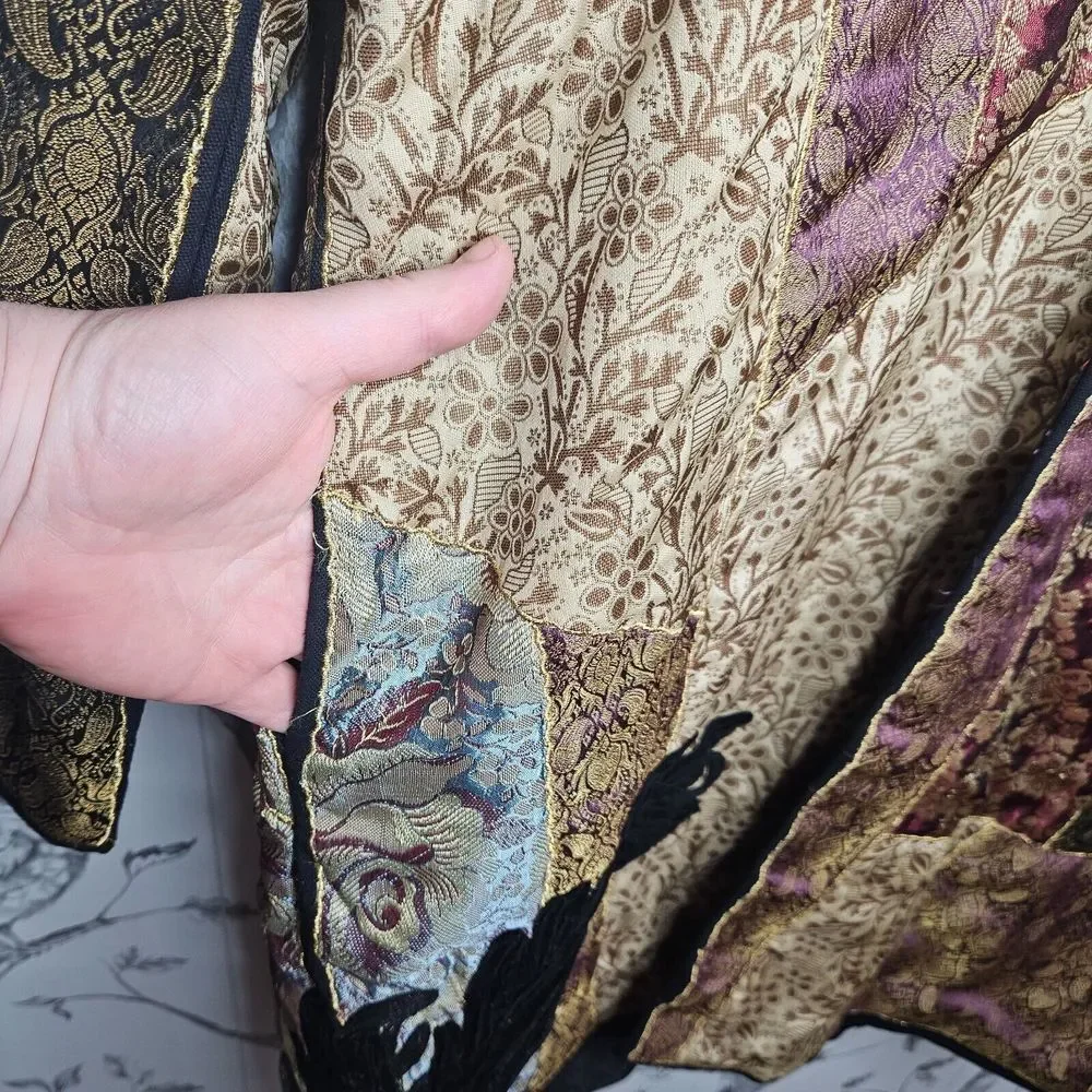 Soft Surroundings Multicolor Patchwork Jacket - Picture 3 of 11
